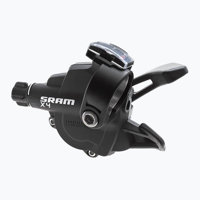 Dešinioji + kairioji pavarų perjungimo rankenėlė SRAM X.4 black