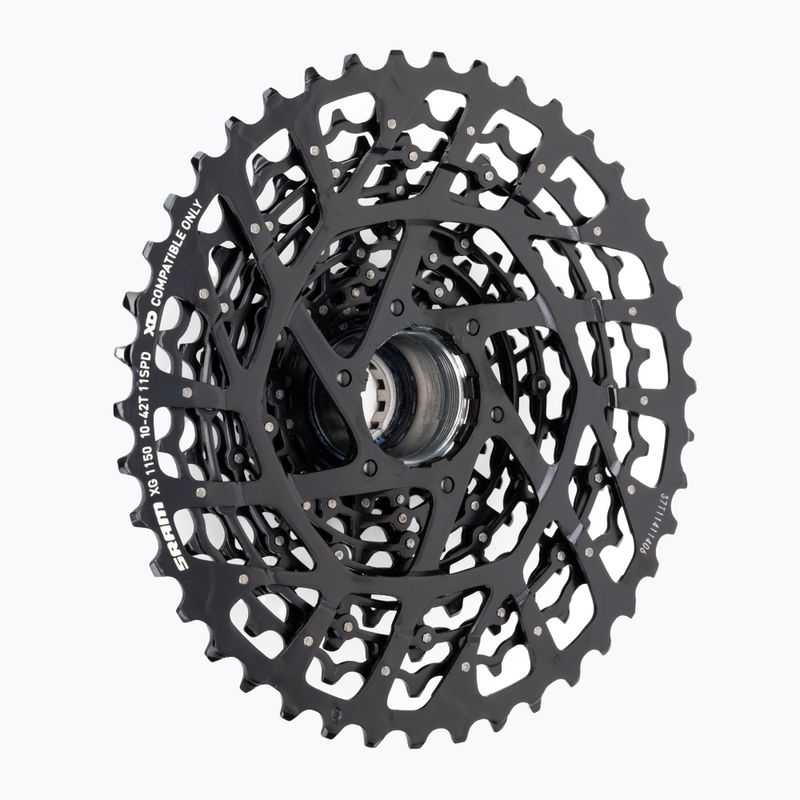 SRAM AM CS XG-1150 11 eilių dviračių kasetė 10-42 juoda 00.2418.058.000 2