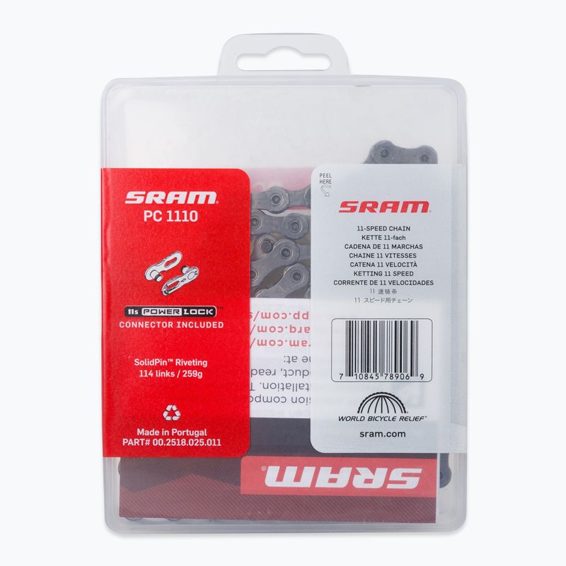 SRAM CN PC1110 W/ PWR.LCK dviračio grandinė 00.2518.025.011 2