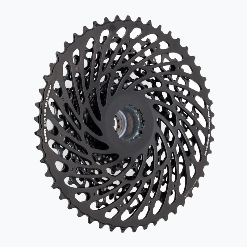 SRAM GX Eeagle XG-1275 10-50 12 eilių dviračių kasetė juoda 00.2418.078.000 2