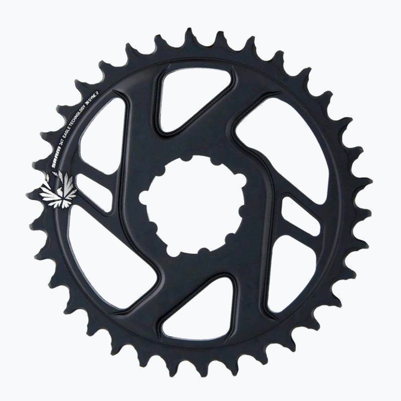 SRAM CR X-Sync Eagle CF 34T DM 3 Off B alkūninis raktas juodas 11.6218.030.280