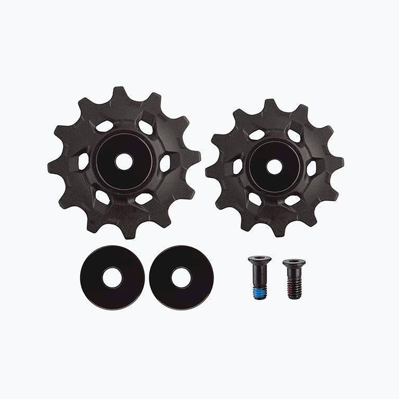 SRAM GX Eagle bėgių perjungimo ratukai 12rz juodi 11.7518.089.000