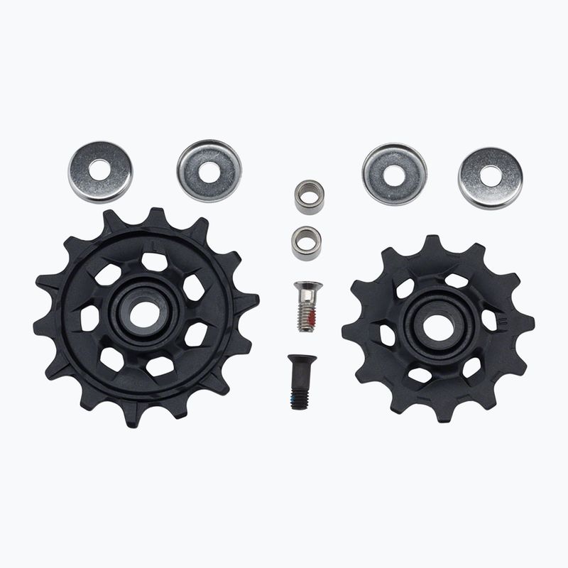 SRAM NX Eagle bėgių perjungimo ratukai juodi 11.7518.090.000