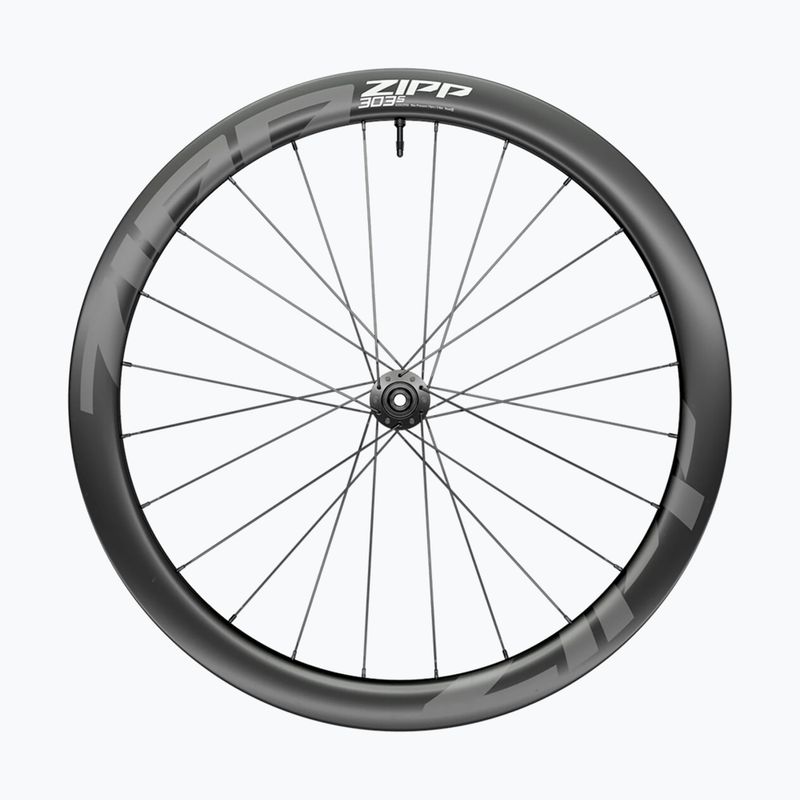 Zipp AMWH 303 S 12X100 juodas priekinis dviračio ratas 00.1918.527.000 5