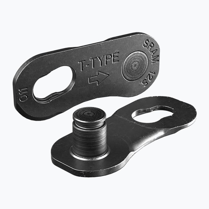 Grandinės segtukas SRAM CN PWR.LCK T-Type Eagle Black 12S black