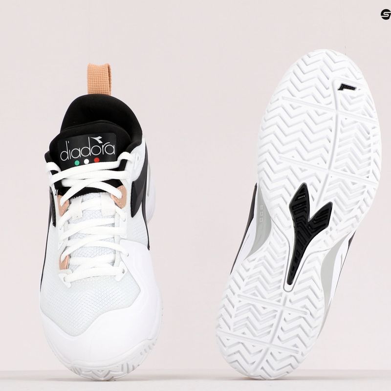 Moteriški teniso bateliai Diadora Speed Blushield 5 AG white and black DD-101.176941 9