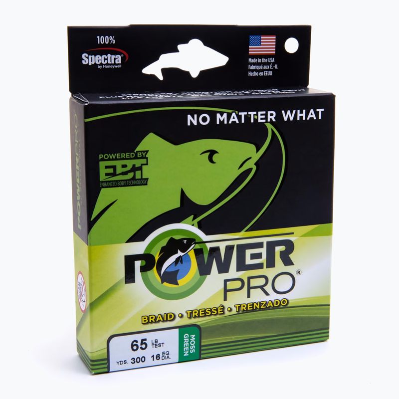 Verpimo pynė Shimano Power Pro moss green