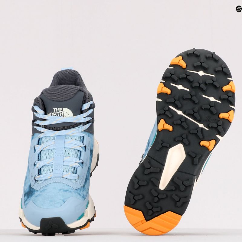 Moteriški trekingo batai The North Face Vectiv Exploris Mid Futurelight blue NF0A4T2V6411 9