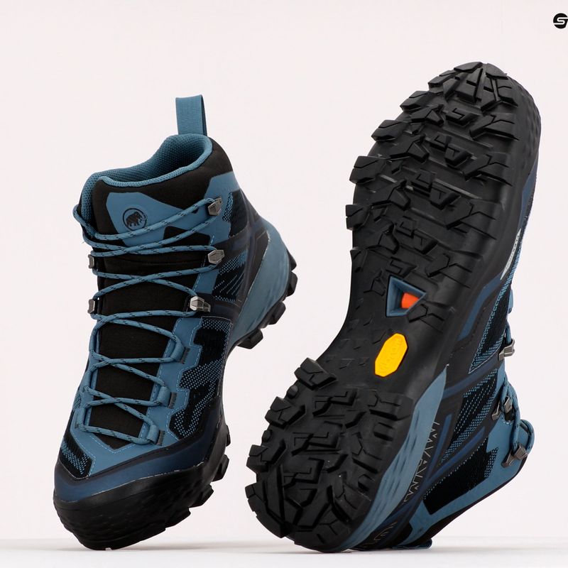 Vyriški trekingo batai Mammut Ducan Mid GTX blue 10