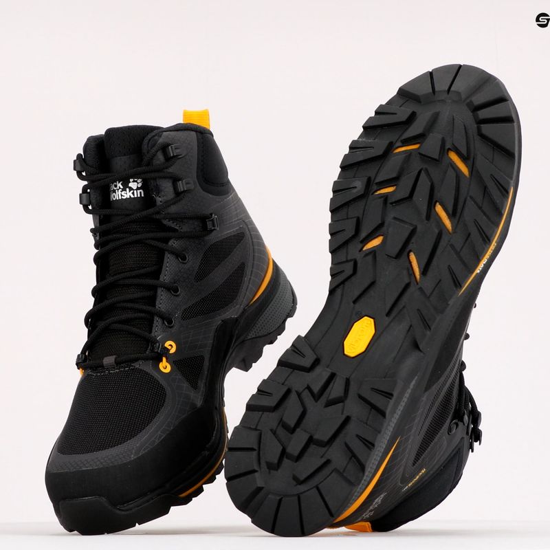 Jack Wolfskin Force Trekker Texapore vyriški trekingo batai juodi 4048601_6055 9
