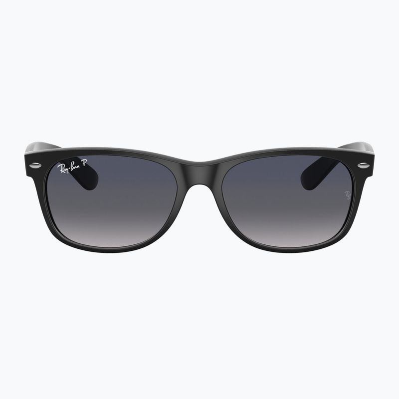 Akiniai nuo saulės Ray-Ban New Wayfarer Classic black matte/blue gradient 2