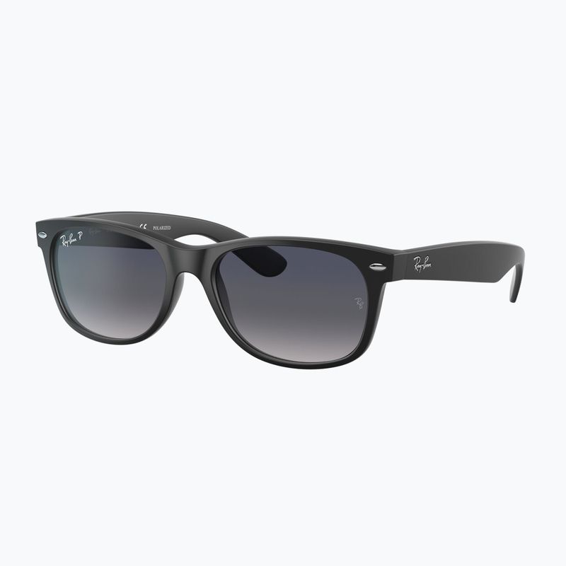 Akiniai nuo saulės Ray-Ban New Wayfarer Classic black matte/blue gradient 4
