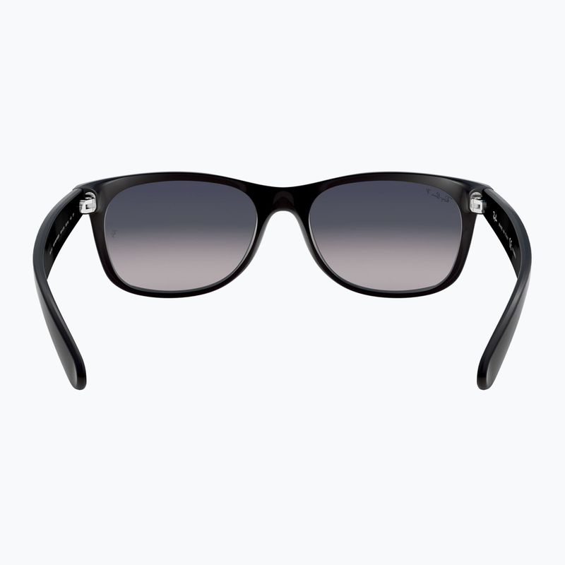 Akiniai nuo saulės Ray-Ban New Wayfarer Classic black matte/blue gradient 5