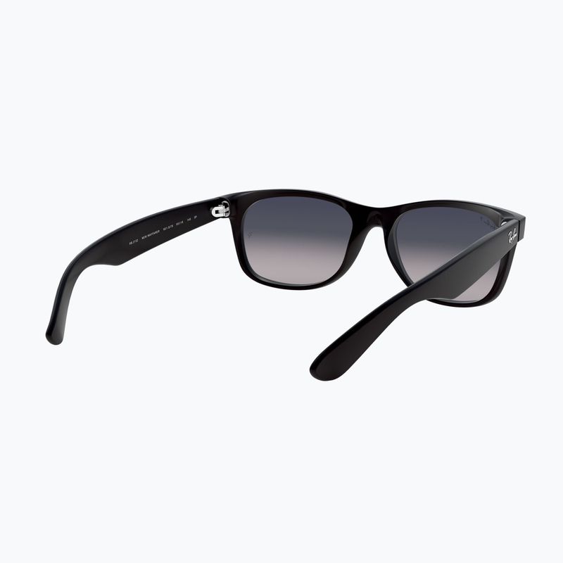 Akiniai nuo saulės Ray-Ban New Wayfarer Classic black matte/blue gradient 6