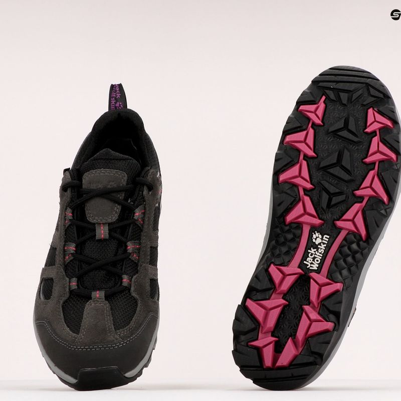 Jack Wolfskin moteriški trekingo batai Vojo 3 Texapore pilki 4042451_6157 9