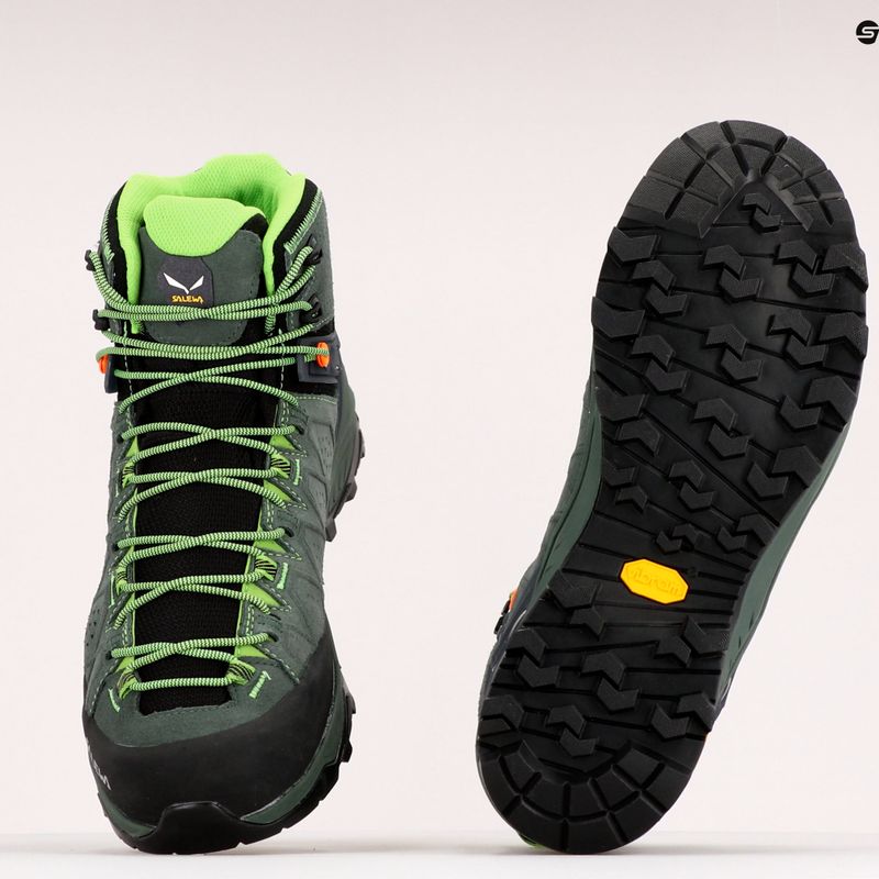 Vyriški trekingo batai Salewa Alp Trainer 2 Mid GTX green 00-0000061382 14