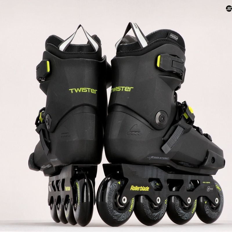 Rollerblade Twister XT vyriški riedučiai juodi 07221000 1A1 13