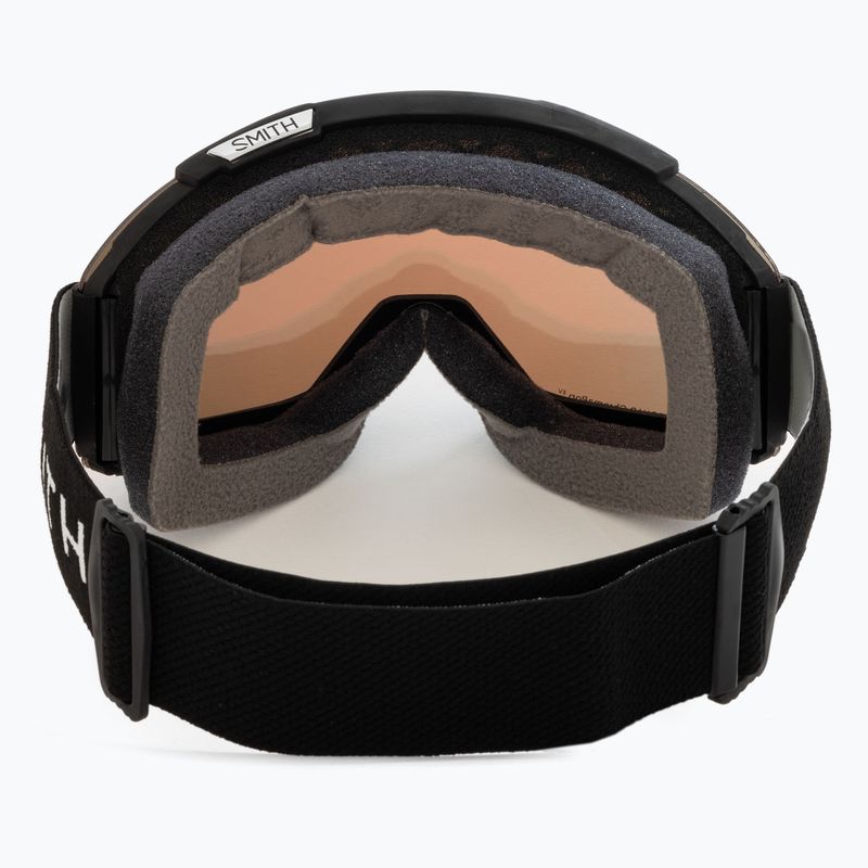 Smith Squad juodi/chromapop kasdieniai raudoni veidrodiniai slidinėjimo akiniai M00668 4