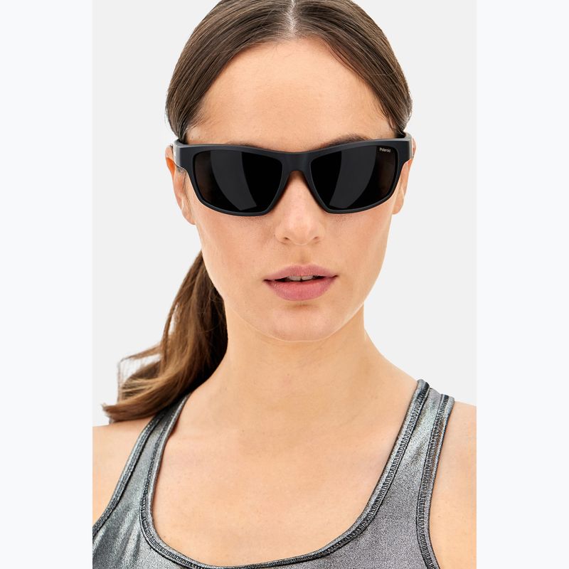 Akiniai nuo saulės Polaroid PLD 7037/S matte black/grey polarized 7