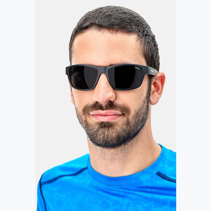 Akiniai nuo saulės Polaroid PLD 7037/S matte black/grey polarized 9