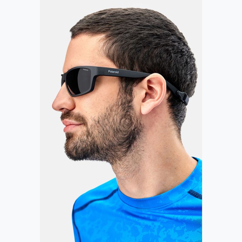 Akiniai nuo saulės Polaroid PLD 7037/S matte black/grey polarized 10