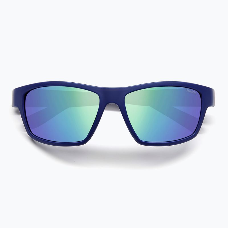 Akiniai nuo saulės Polaroid PLD 7037/S matt blue/greygreen mirror polarized 4