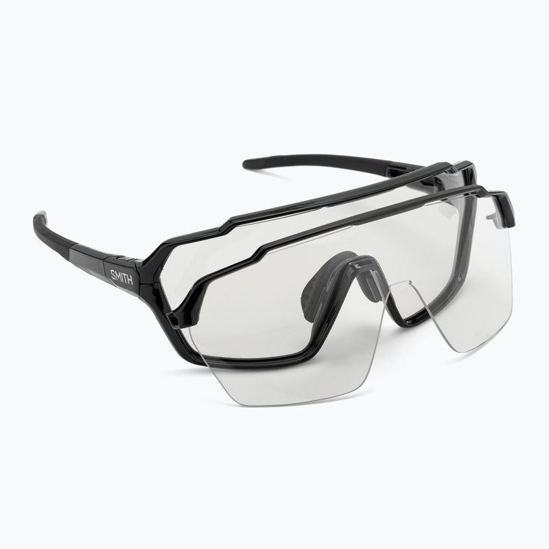 Akiniai nuo saulės Smith Shift MAG black/chromapop photochromic clear to gray