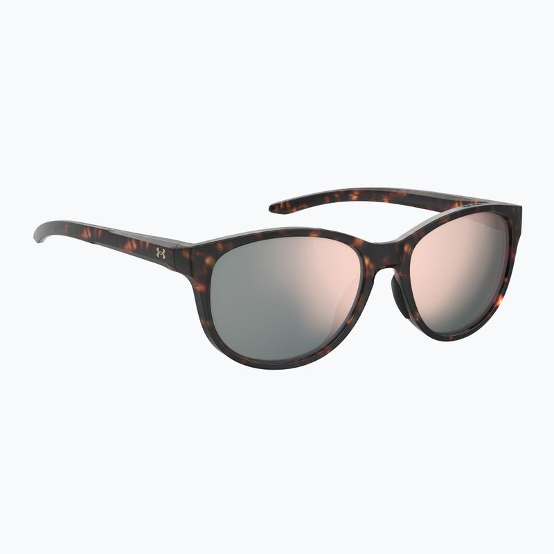 Moteriški akiniai nuo saulės Under Armour 0014/G/S S3 havana/rose gold multilayer