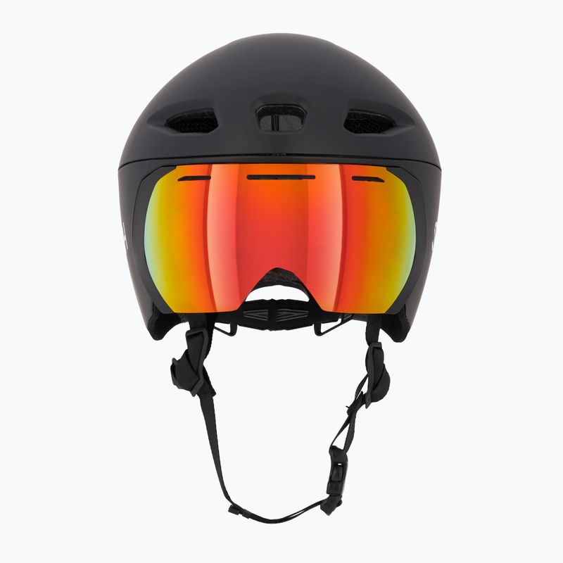 Dviračio šalmas Smith Jetstream TT matte black/chromapop red mirror/clear 2