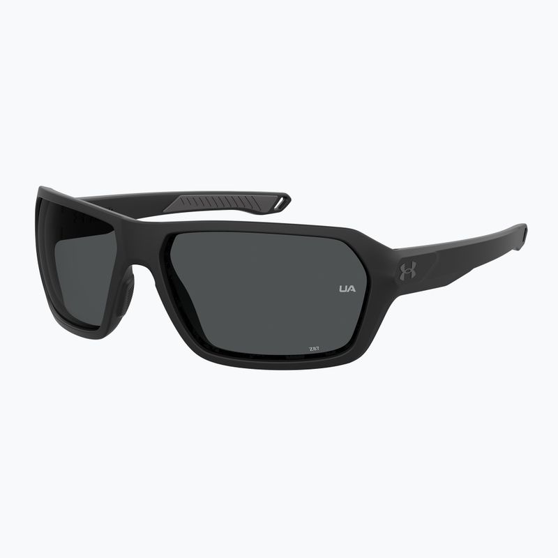Vyriški akiniai nuo saulės Under Armour Recon matte black/grey oleophobic 2