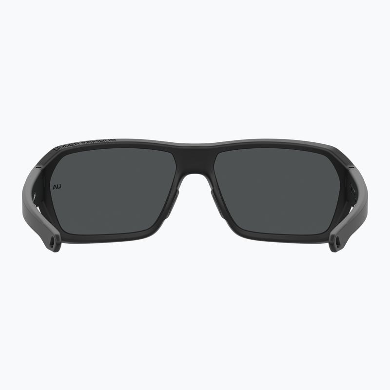 Vyriški akiniai nuo saulės Under Armour Recon matte black/grey oleophobic 4