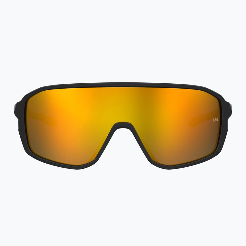 Vyriški akiniai nuo saulės Under Armour Gameday/G S3 matte black/orange multilayer oleophobic 3