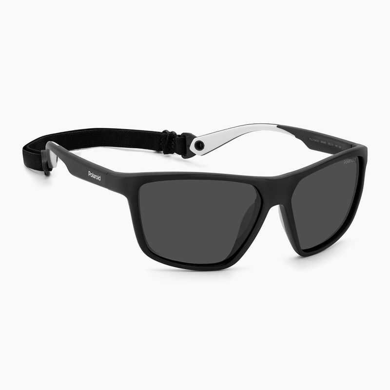 Vyriški akiniai nuo saulės Polaroid PLD 7040/S black grey/grey polarized