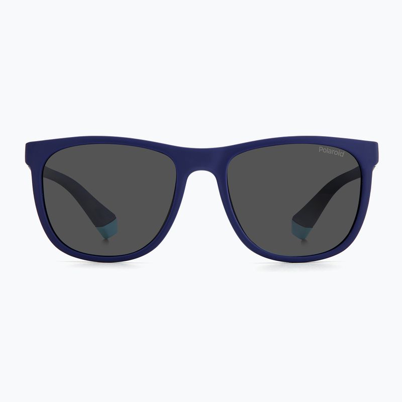 Vaikiški akiniai nuo saulės Polaroid PLD 8049/S blue azure/grey polarized 3