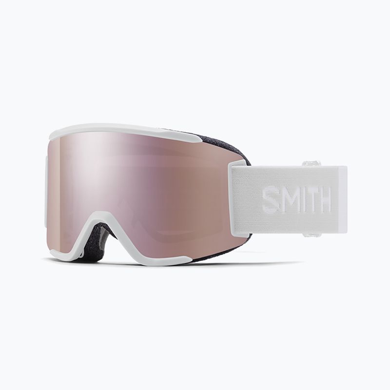 Smith Squad S white vapor/chromapop everyday rose gold mirror M00764 slidinėjimo akiniai 7