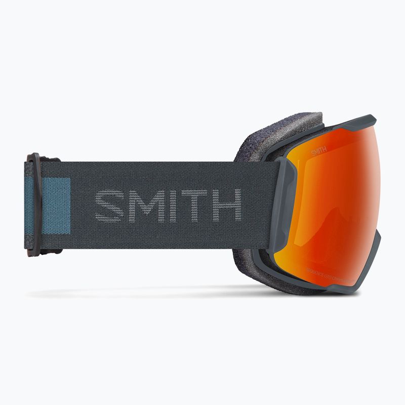 Slidinėjimo akiniai Smith Sequence OTG S2 slate/chromapop everyday red mirror 5