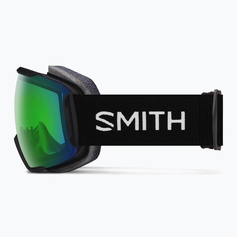 Slidinėjimo akiniai Smith Sequence OTG S2 black/chromapop everyday green mirror 3