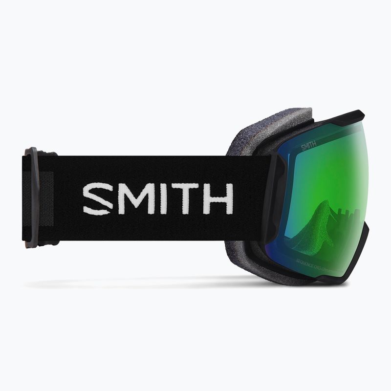 Slidinėjimo akiniai Smith Sequence OTG S2 black/chromapop everyday green mirror 4