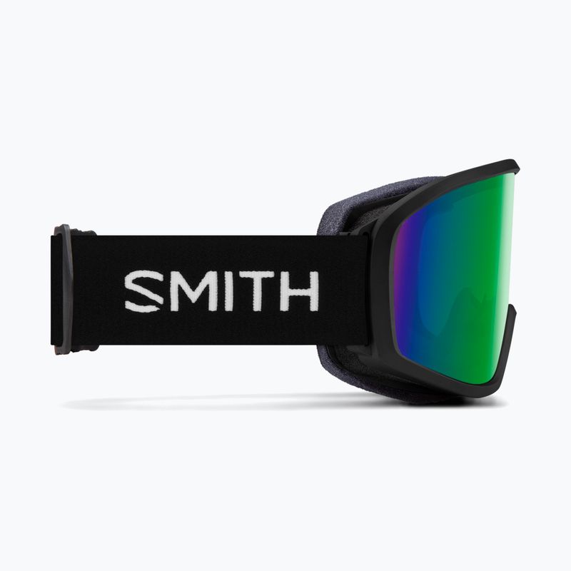 Slidinėjimo akiniai Smith Reason OTG black/green sol-x mirror 2