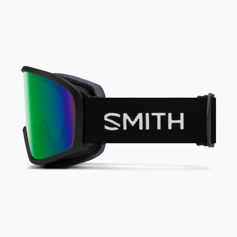 Slidinėjimo akiniai Smith Reason OTG black/green sol-x mirror 3