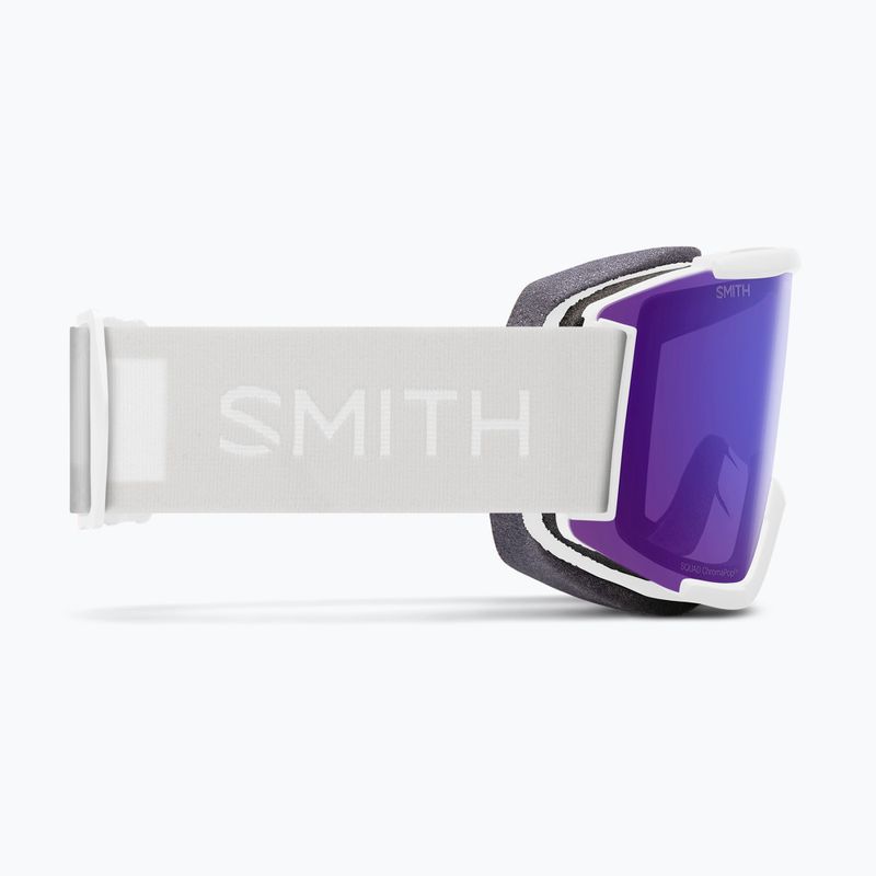 Slidinėjimo akiniai Smith Squad white vapor/chromapop everyday violet mirror/clear 3