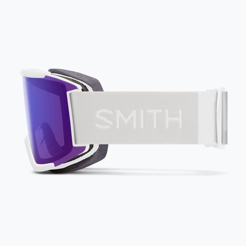 Slidinėjimo akiniai Smith Squad white vapor/chromapop everyday violet mirror/clear 4