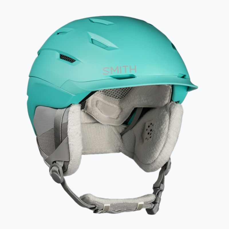 Žalias slidinėjimo šalmas Smith Liberty E00631