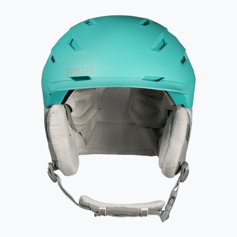 Žalias slidinėjimo šalmas Smith Liberty E00631 2