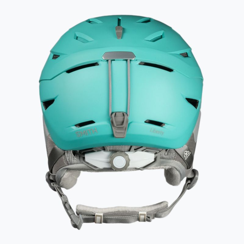 Žalias slidinėjimo šalmas Smith Liberty E00631 3