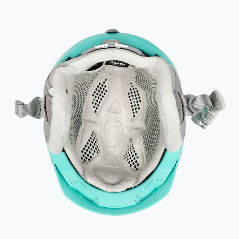Žalias slidinėjimo šalmas Smith Liberty E00631 5