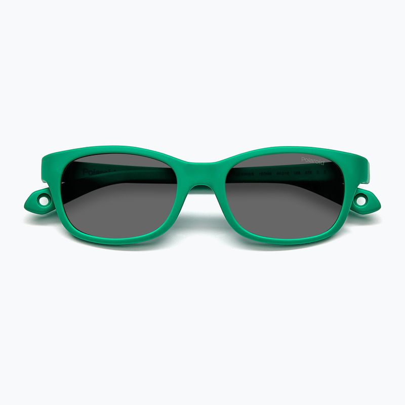 Vaikiški akiniai nuo saulės Polaroid PLD K006/S green/grey polarized 4