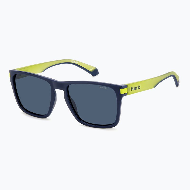 Akiniai nuo saulės Polaroid PLD 2139/S matte blue/blue polarized 2