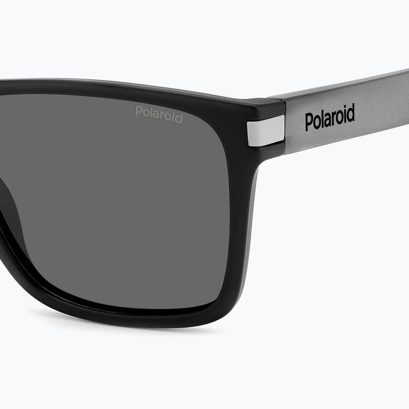Akiniai nuo saulės Polaroid PLD 2139/S matte black grey/grey polarized 5