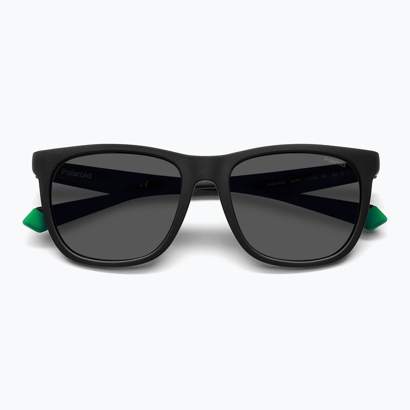Akiniai nuo saulės Polaroid PLD 2140/S matte black green/grey polarized 3